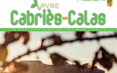 Article Vivre Cabriès-Calas Mars 2021